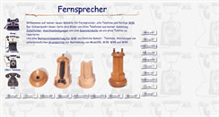 Desktop Screenshot of fernsprecher.info