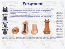 Tablet Screenshot of fernsprecher.info