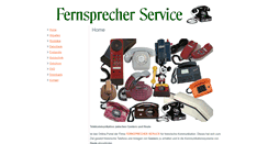 Desktop Screenshot of fernsprecher.com